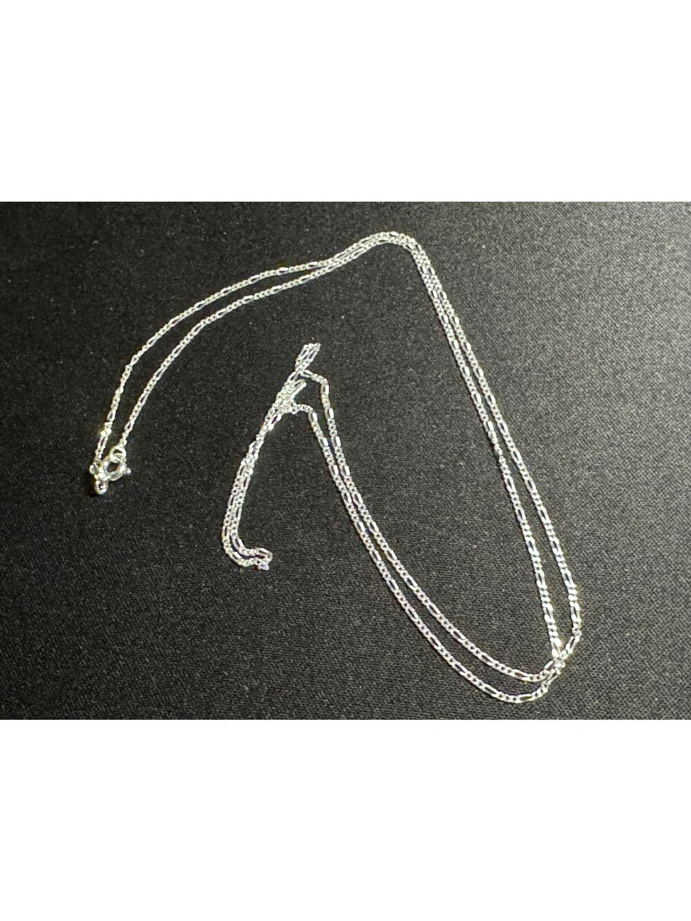 Dainty 22in 925 Sterling Silver Thin Chain Necklace